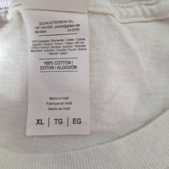 Gildan "Okayest Firefighter" Novelty Graphic Tee XL Sarcastic Funny Gift - Picture 5 of 6